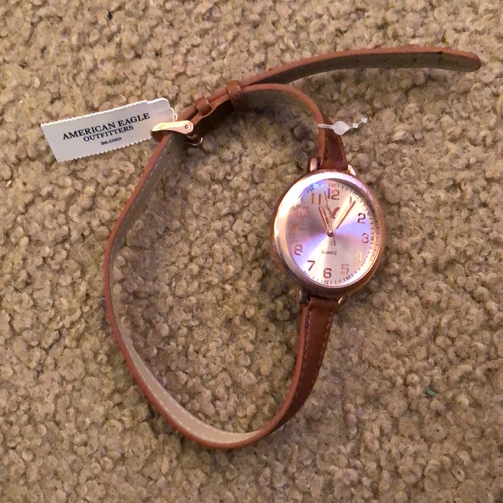 Rose gold American Eagle Outfitters watch